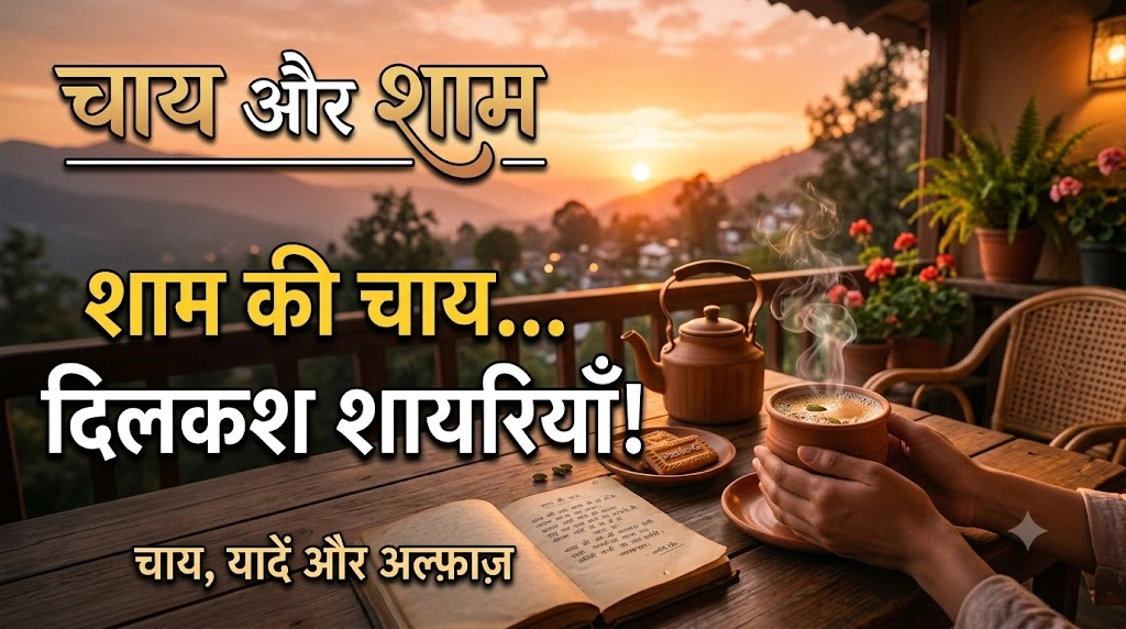 Chai Aur Shaam Shayari in Hindi