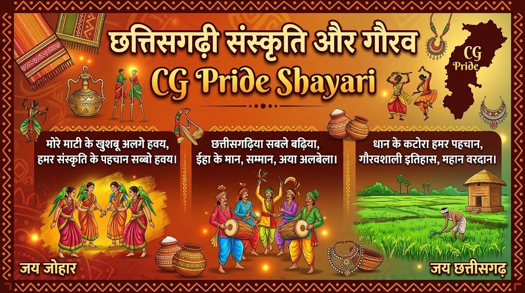 Best Chhattisgarhi Culture & CG Pride Shayari