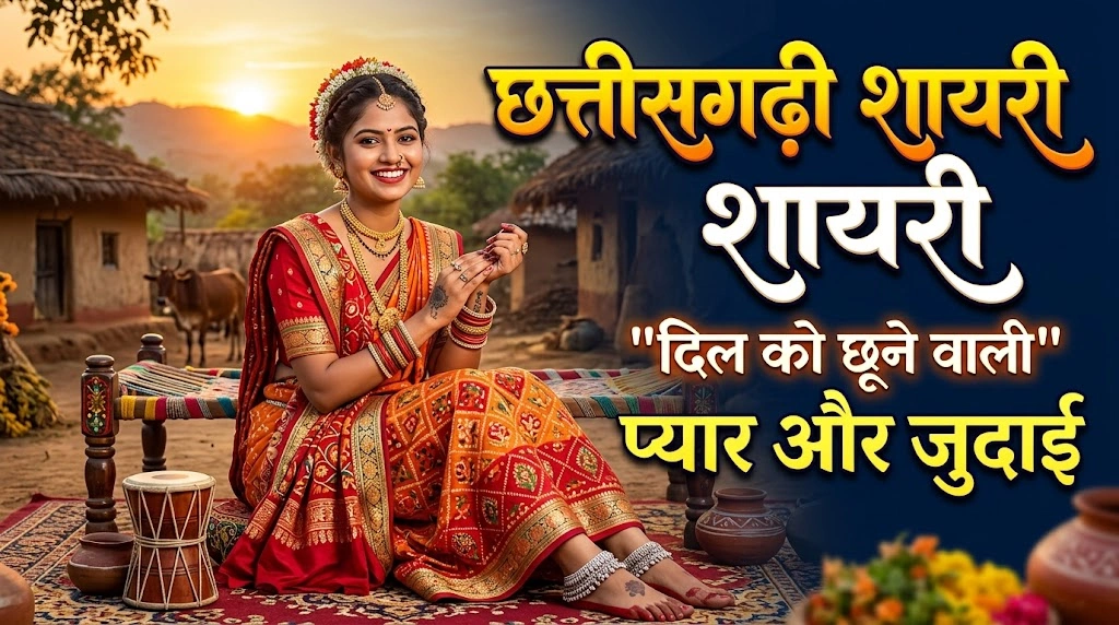 दिल छू लेने वाली छत्तीसगढ़ी शायरी