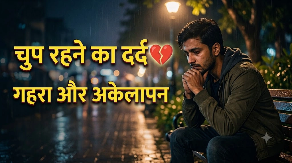 Chup Rehne Ka Dard Status for Instagram in hindi