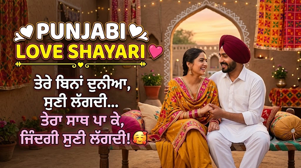 Cutest Punjabi Love Shayari