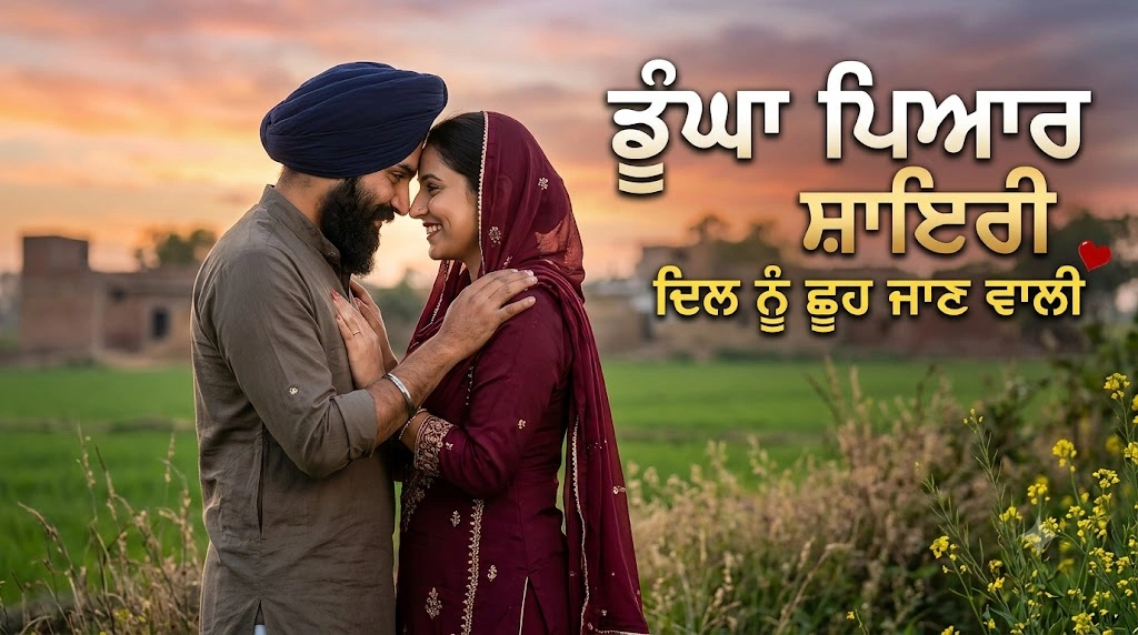 Romentic Deep Love Shayari in Punjabi