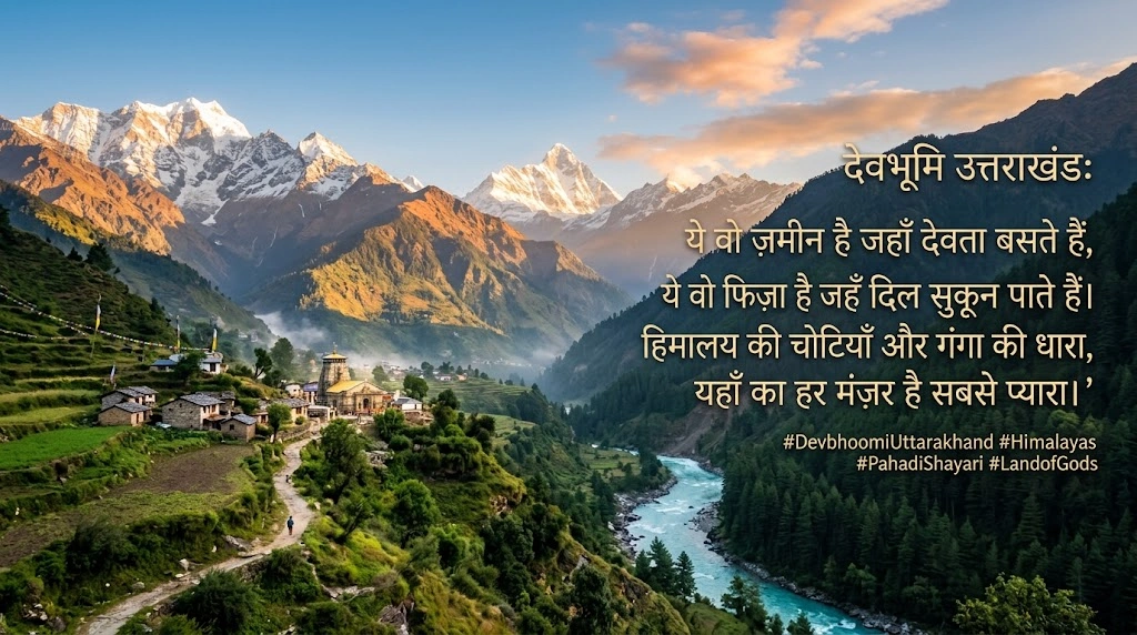 Devbhoomi Uttarakhand Shayari