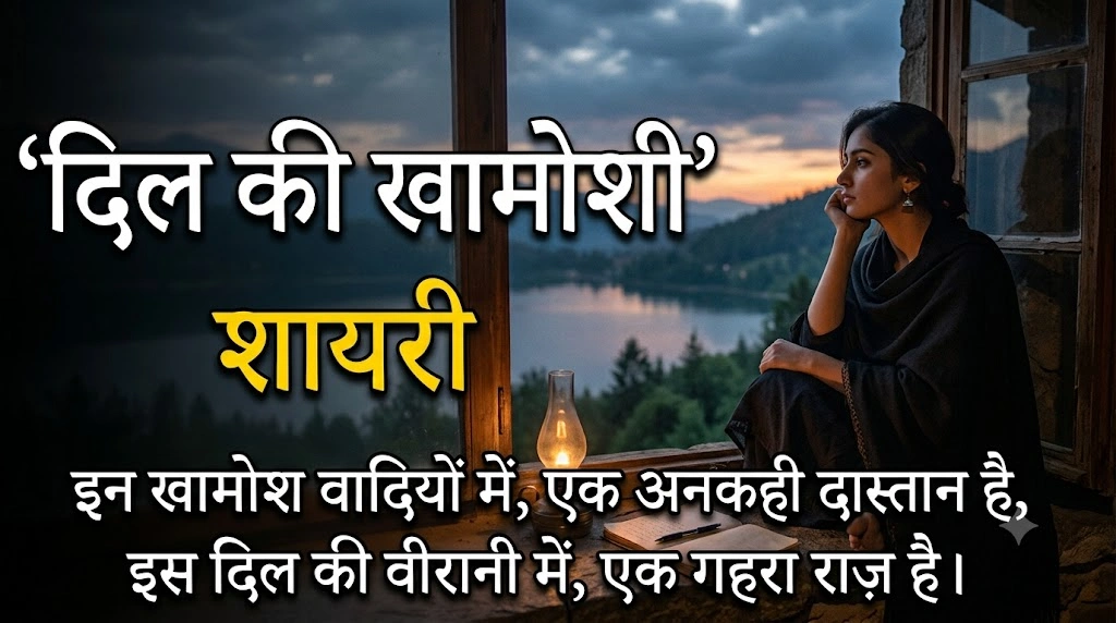 Dil Ki Khamoshi Shayari in hindi