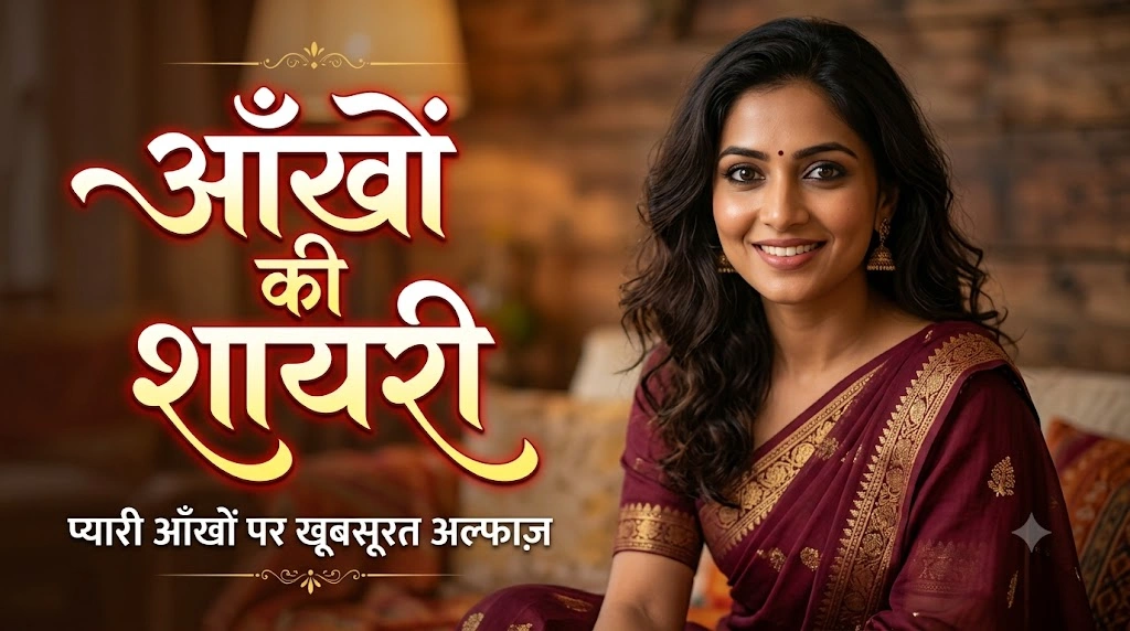 Eyes Shayari in Hindi: 100+ दिल छू लेने वाली आँखों की शायरी