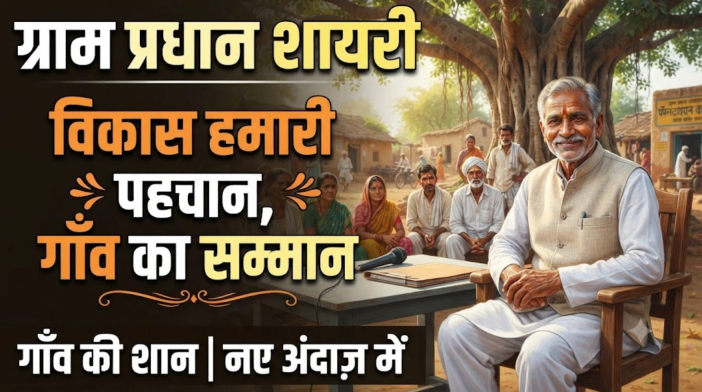 Gram Pradhan Shayari