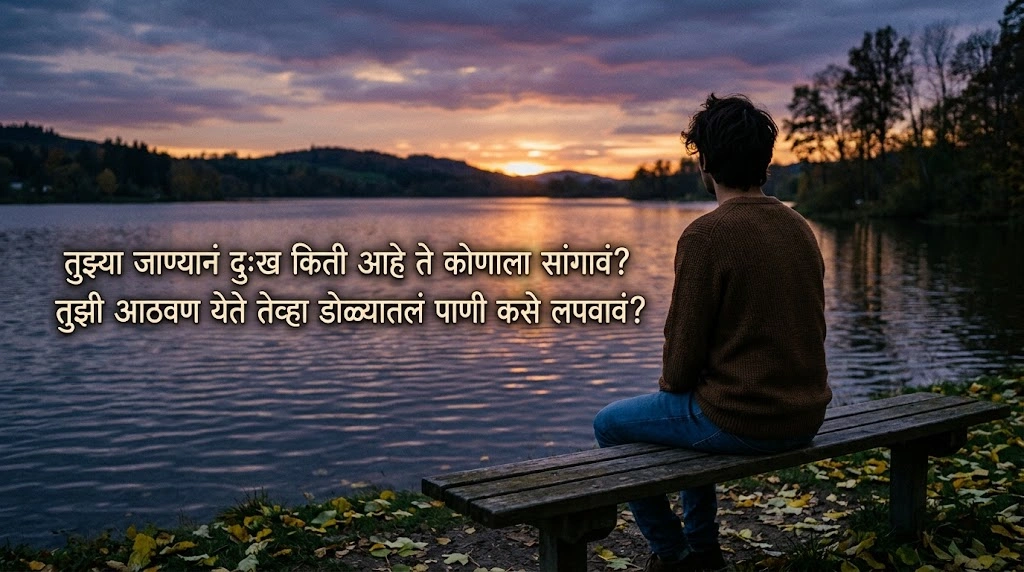 Heart Touching Sad Shayari in Marathi