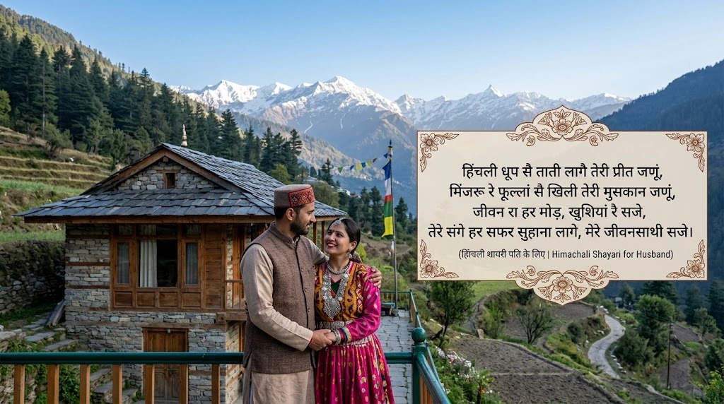 Himachali Shayari for Husband