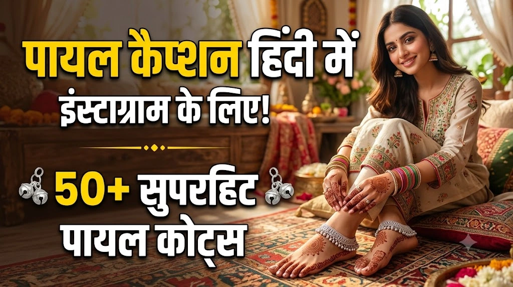 Instagram के लिए Payal Captions