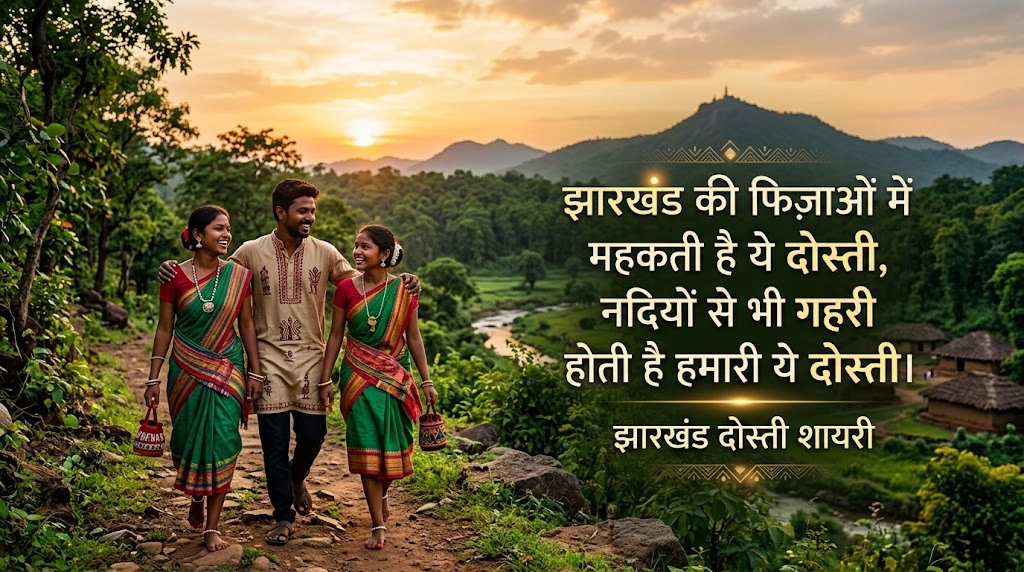 Jharkhand dosti Shayari