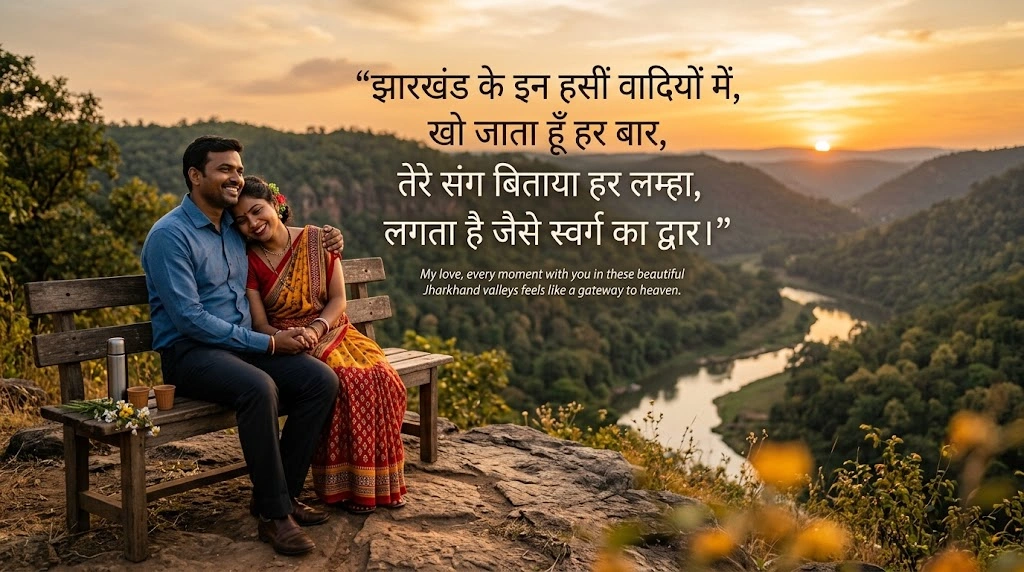 Jharkhand Shayari for Wife in hindi