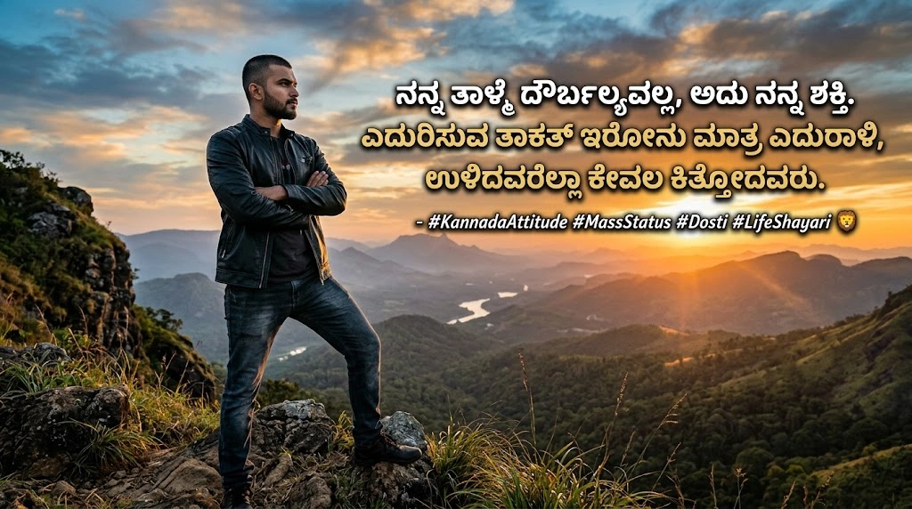 Kannada Attitude Shayari