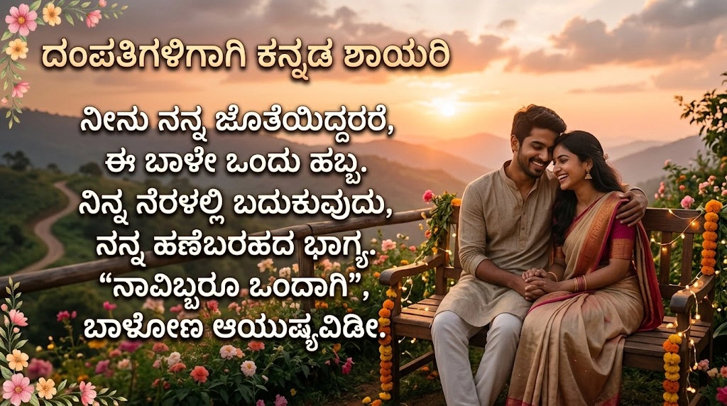 Kannada Shayari for Couples