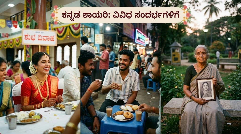 Kannada Shayari for Different Occasions