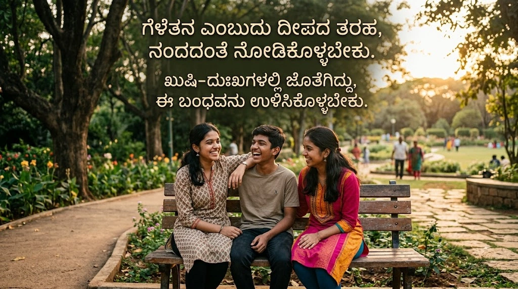 Kannada Shayari for Friendship