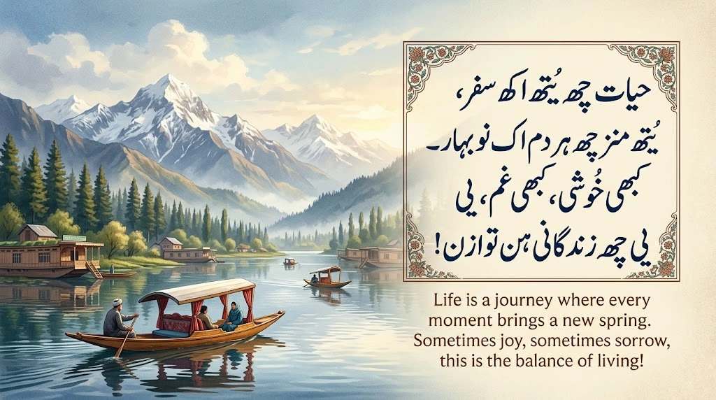 Kashmiri Shayari on Life in hindi