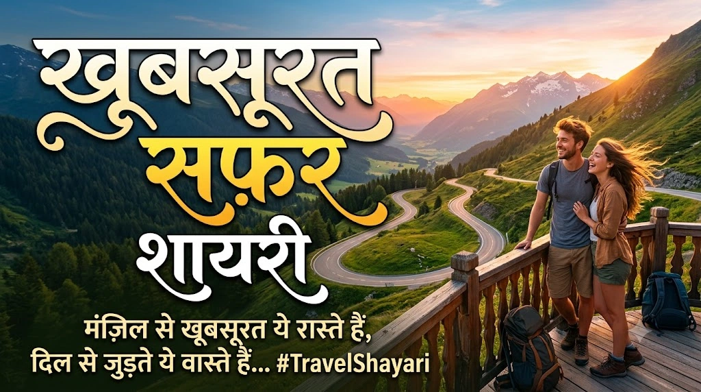 Khoobsurat Safar Shayari in hindi