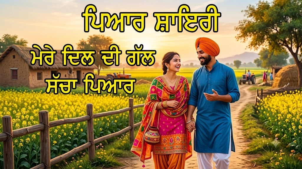 Love Shayari in Punjabi in hindi