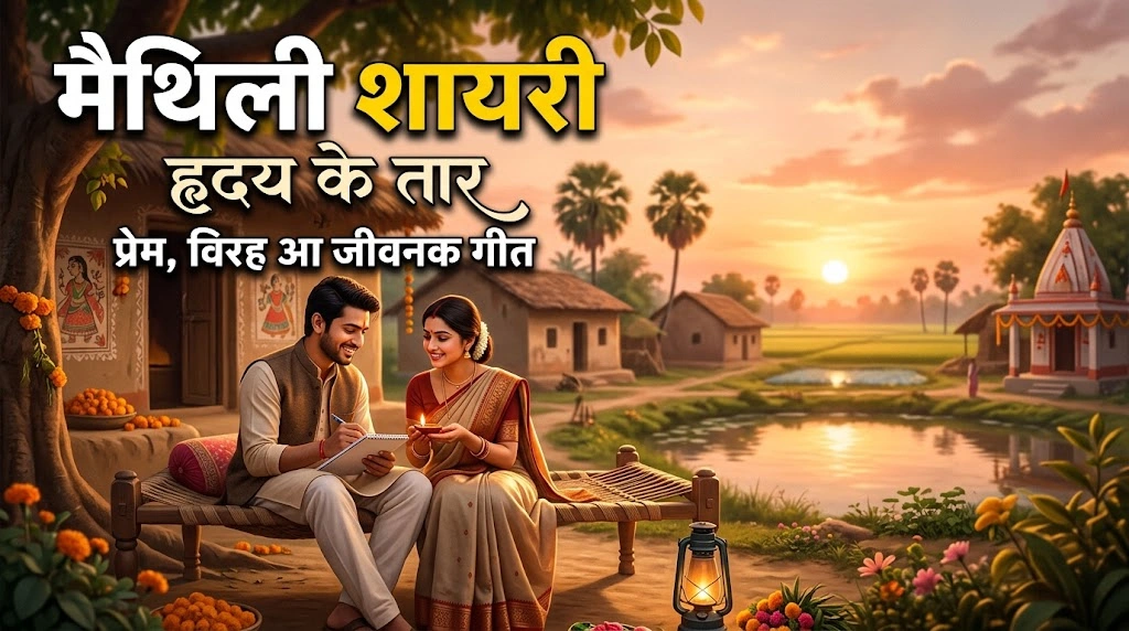 Best Maithili Shayari in Hindi 2026 – Dil Ko Chune Wali Lines