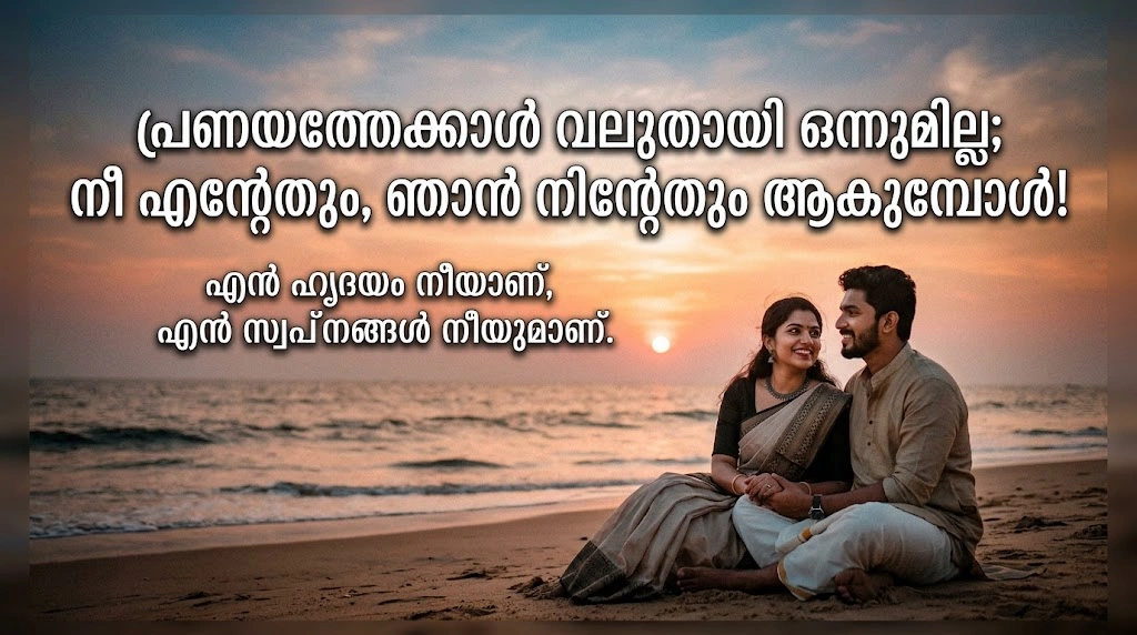 Malayalam Shayari for Boyfriend