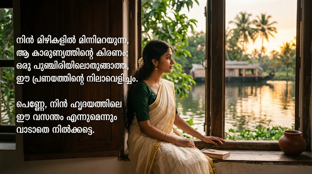 Malayalam Shayari for Girls