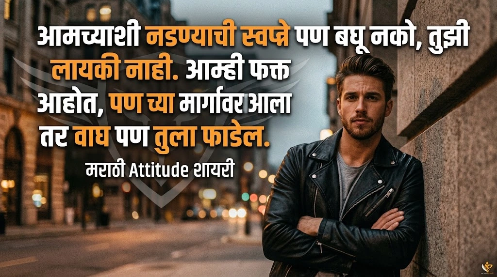 Marathi Attitude Shayari for Boys