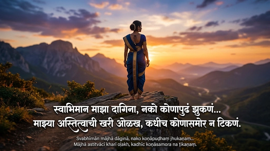 Marathi Shayari on Self Respect