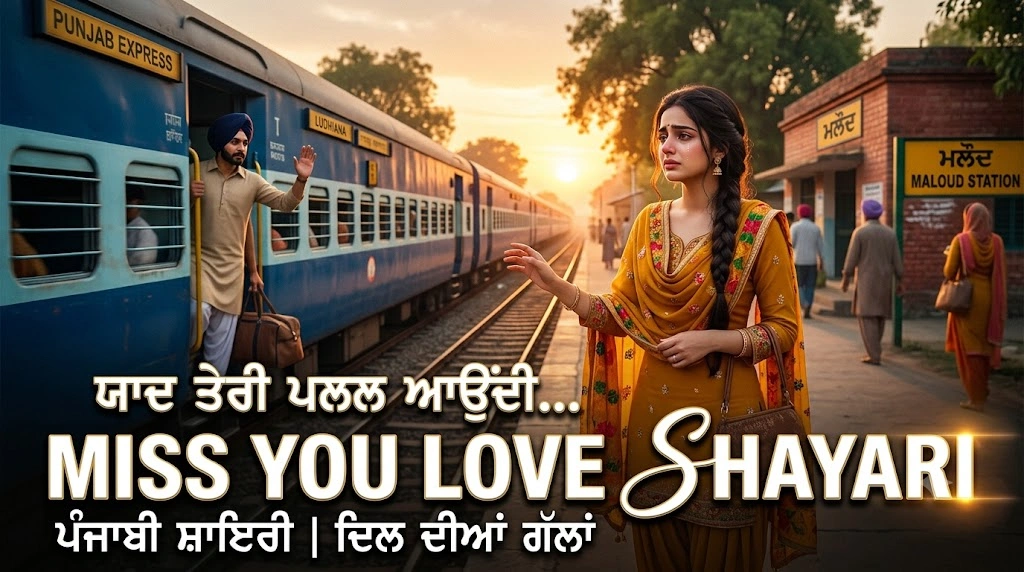 Missing You Love Shayari in Punjabi