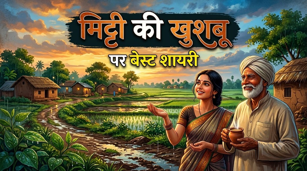 Mitti Ki Khushbu Par Best Shayari in hindi