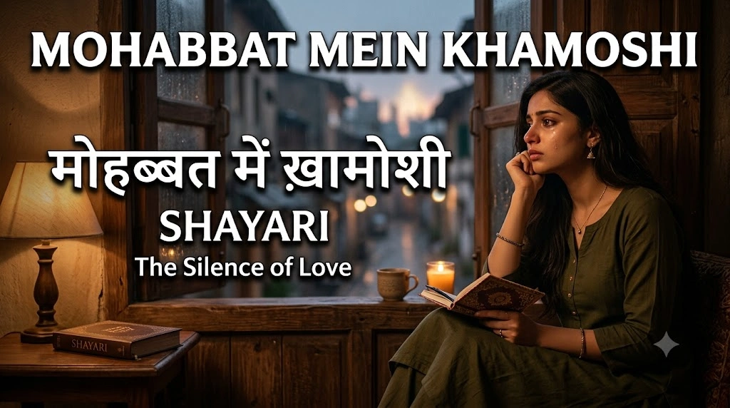 Mohabbat Mein Khamoshi Shayari in hindi