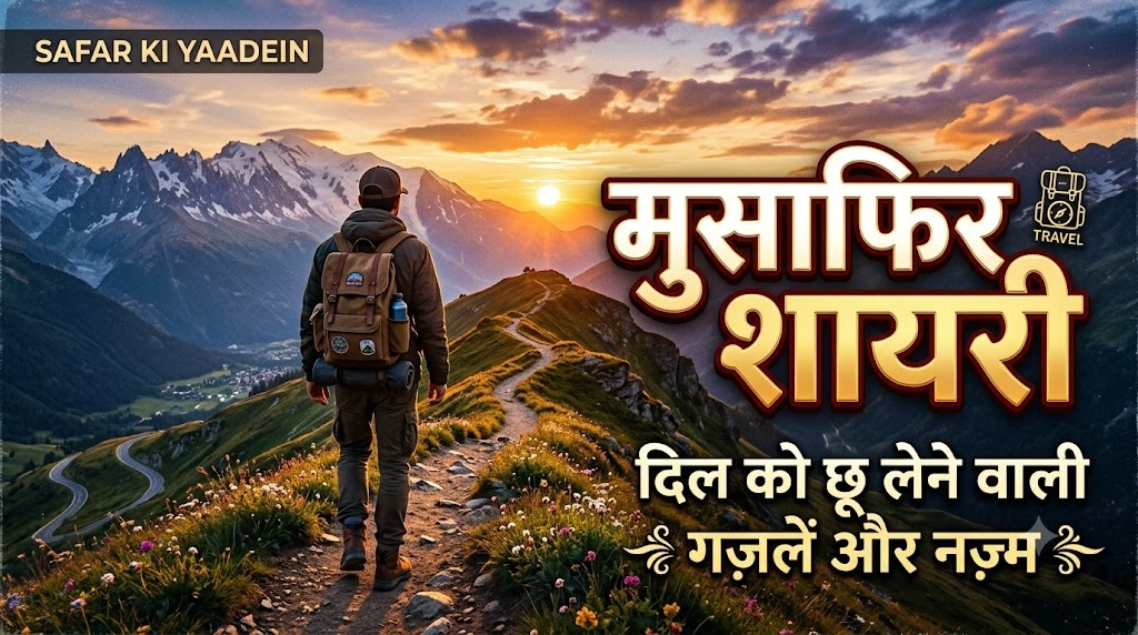 Musafir Shayari 
