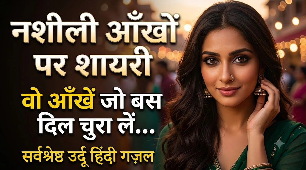 Nashili Aankhon Par Shayari in hindi
