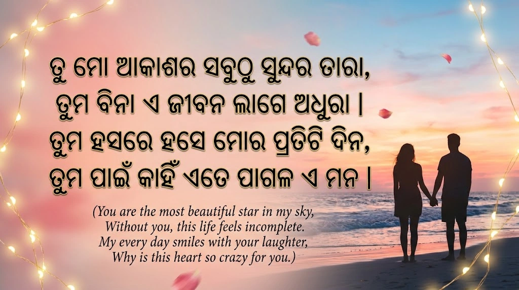 Odia Love Shayari for Girl