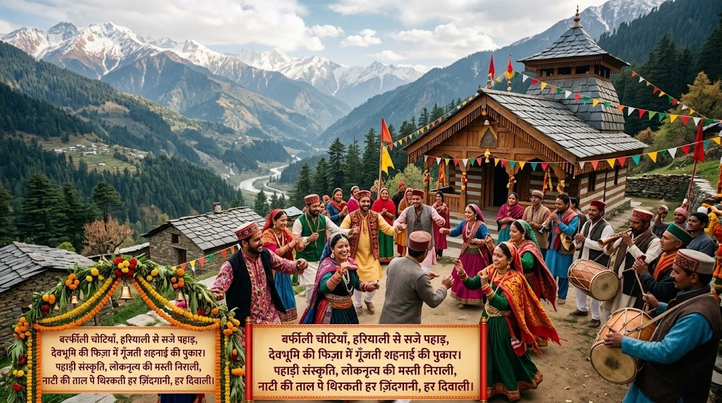 Pahadi Himachali Festival & Culture Shayari