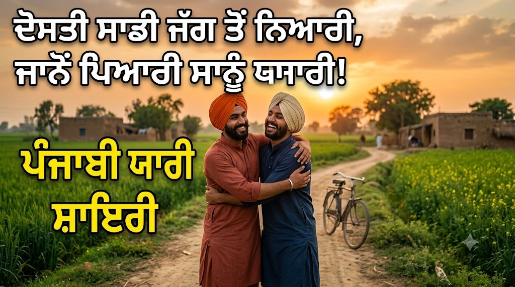 Best Punjabi Yaari Shayari 2 Line