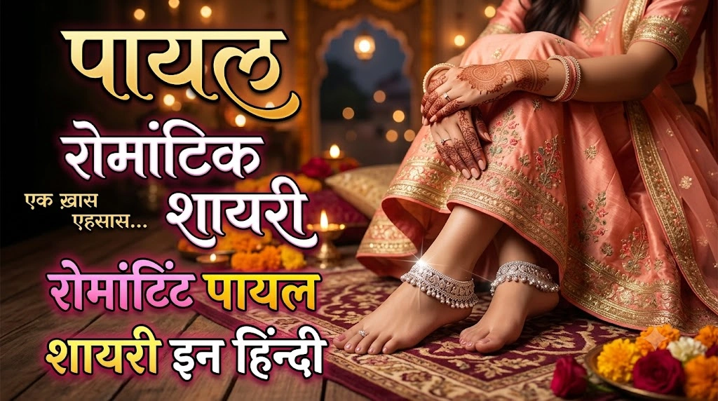 Romantic Payal Shayari 