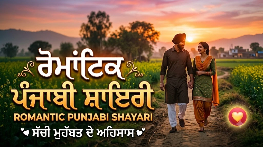 Most Romantic Punjabi Shayari
