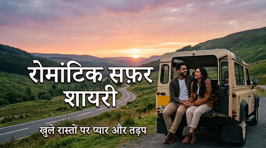 Romantic Safar Shayari in hindi