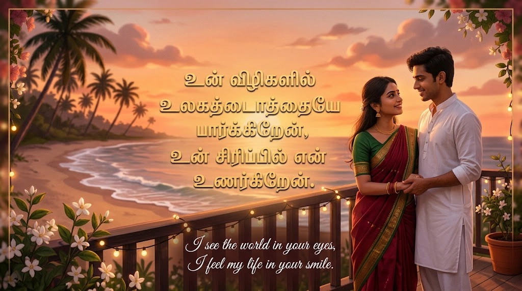 Romantic Tamil Shayari for Girlfriend