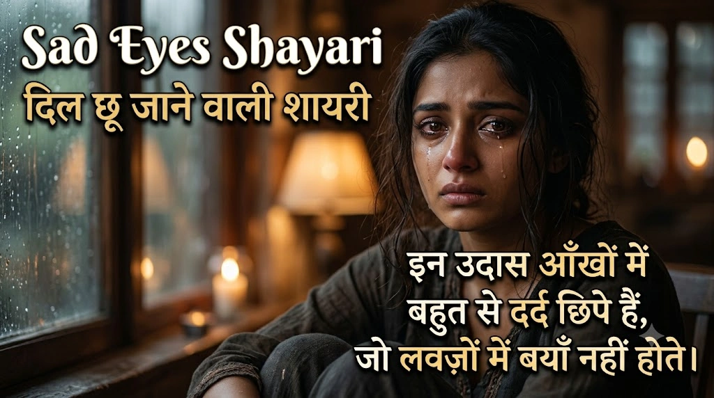 Sad Eyes Shayari