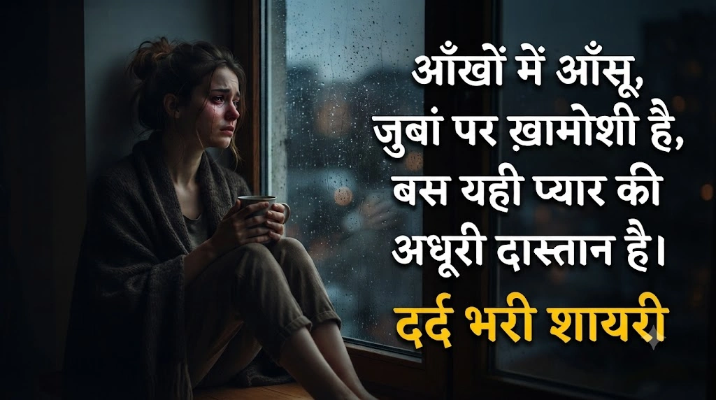 Sad Love Shayari in Hindi