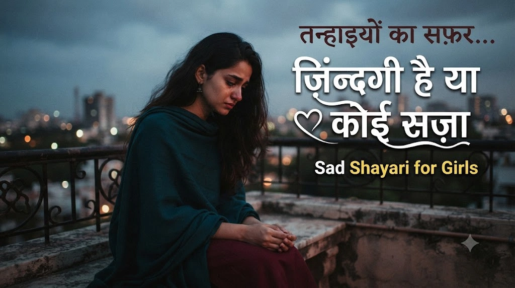 Sad Shayari for Girls