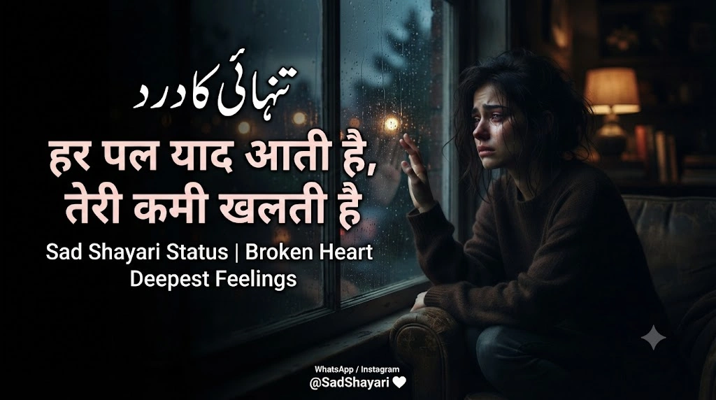 Sad Shayari for WhatsApp and Instagram in hindi