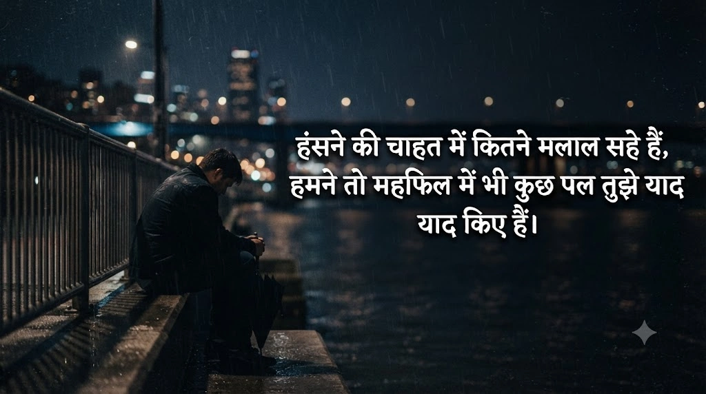 Sad Shayari in Hindi 2 Line in Hindi