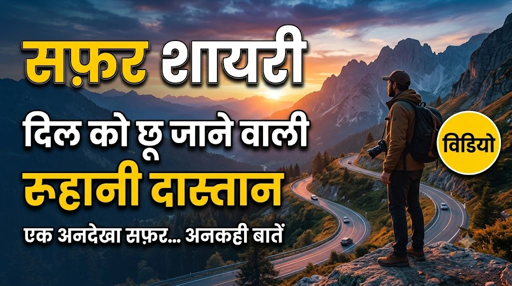 Safar Shayari in Hindi