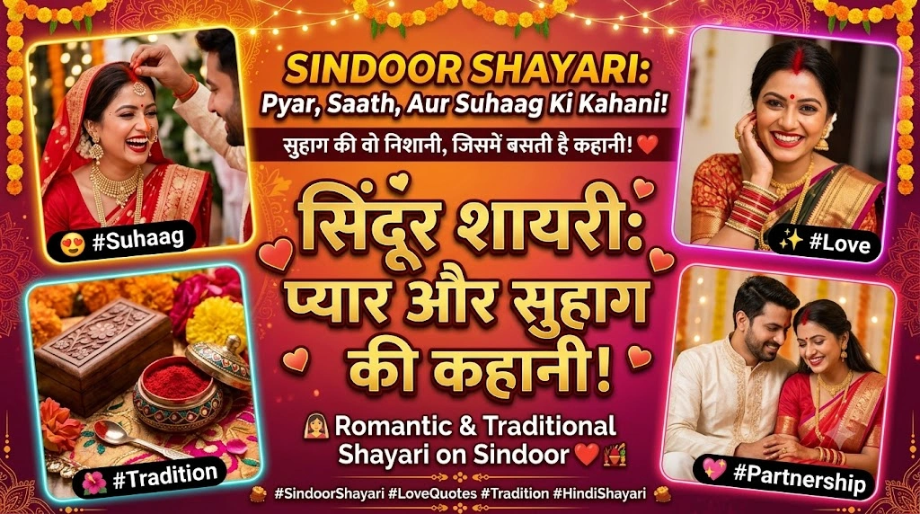 Sindoor Shayari Images & Captions in hindi