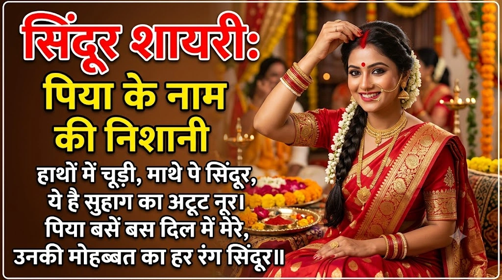 Sindoor Shayari