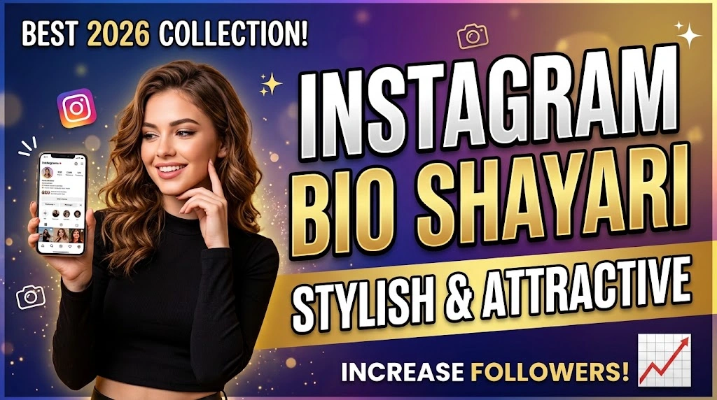 Stylish Instagram Bio Shayari in hindi