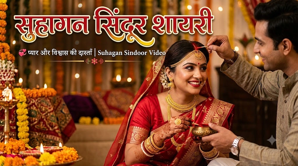 Suhagan Sindoor Shayari in hindi