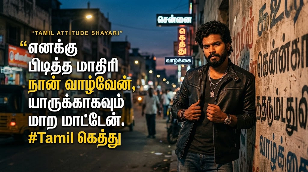 Tamil Attitude Shayari & Quotes